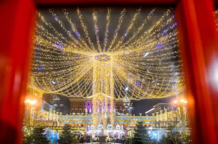 Путешествие в Рождество и Новый год 2019 в парках Москвы