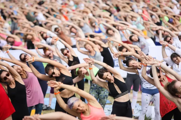 Фестиваль День йоги в России