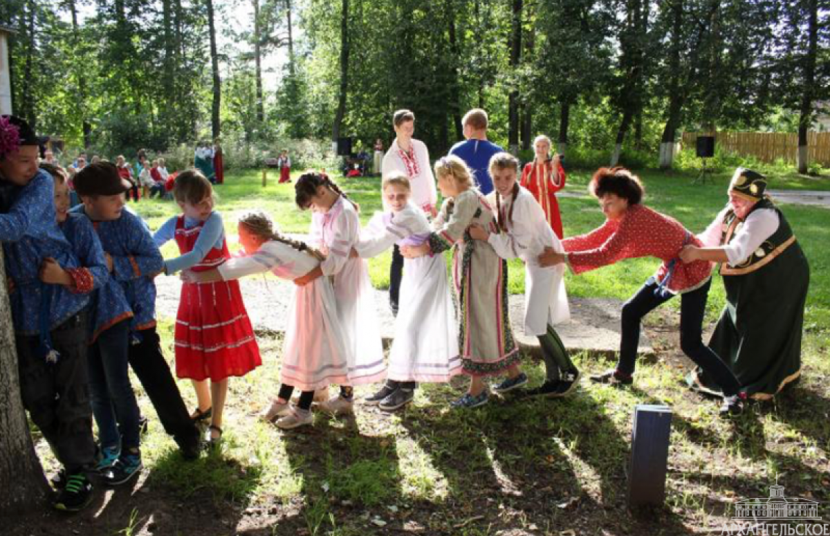 Праздник Светлая Пасха в Архангельском