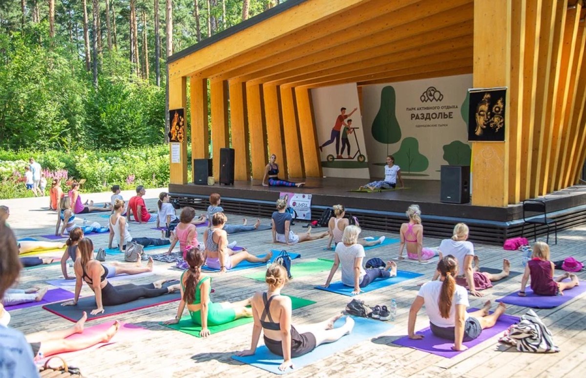 Фестиваль йоги в Подмосковье