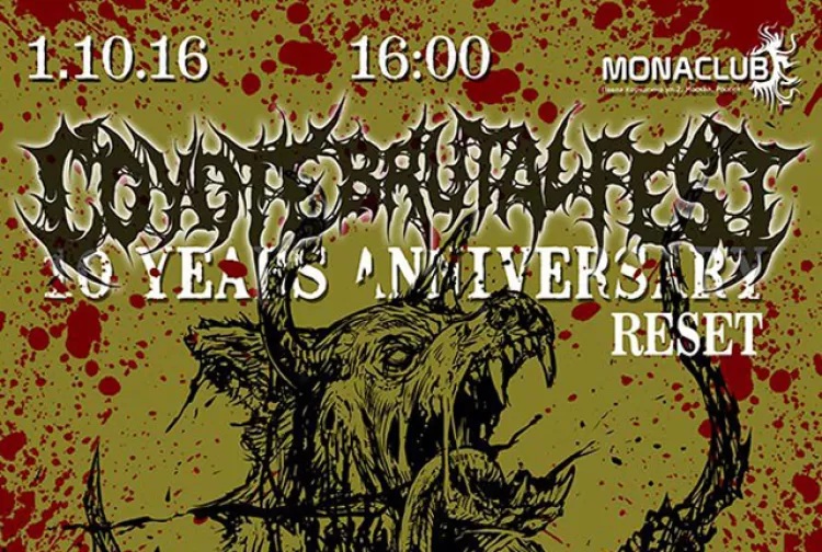 Фестиваль "Coyote Brutal Fest-10 Reset"