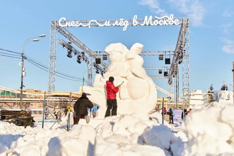 Фестиваль Снег и лёд в Москве